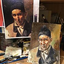 My project in Illustrated Portrait in Watercolor course. Een project van Aquarelschilderen van Carlos Barradas - 17.10.2020