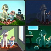 My project in Lighting Principles for Digital Painting course. Un progetto di Illustrazione digitale di Lorna Frye - 17.10.2020