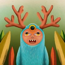 My project in Illustration Techniques and Styles with Procreate course. Projekt z dziedziny Malarstwo c i frowe użytkownika Ingeborg Leeftink - 21.10.2020