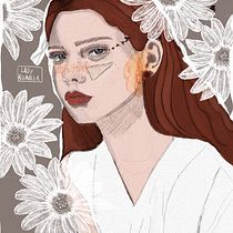 Mi Proyecto del curso: Retrato ilustrado con Procreate. Ilustração tradicional, Ilustração digital, Pintura em aquarela, e Pintura digital projeto de Eva Rueda - 17.10.2020