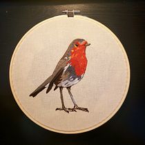 Final Project: Painting with Thread: Textile Illustration Techniques. Embroider project by seronion - 10.16.2020