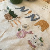 Mi Proyecto del curso: Introducción al bordado en relieve. Bordado projeto de Renata - 18.10.2020