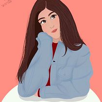 Mi Proyecto del curso: Retrato de personajes femeninos con Procreate. Projekt z dziedziny Trad, c i jna ilustracja użytkownika vanessa_lindo14 - 05.11.2020