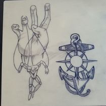 Meu projeto do curso: Tatuagem para principiantes. Drawing, and Tattoo Design project by jose machado - 10.20.2020