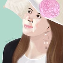 My project in Digital Techniques for Illustrated Portraits course. Un projet de Dessin numérique, Illustration numérique, Dessin anatomique et Illustration traditionnelle de tranttvy - 19.10.2020