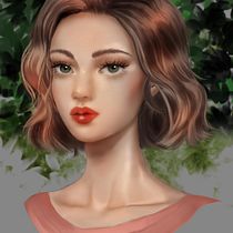 My project in Digital Fantasy Portraits with Photoshop course. Digital Drawing project by R R - 10.19.2020