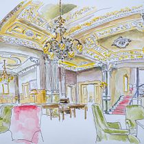 Mein Kursprojekt: Urban Sketching: Drücke deine Welt mit einer neuen Perspektive aus   Ein Projekt aus dem Bereich Aquarellmalerei von Christoph Speck - 19.10.2020