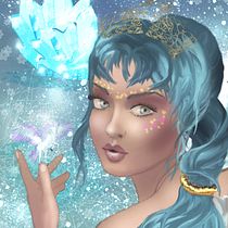 Mi Proyecto del curso: Retratos digitales de fantasía con Photoshop. Character Design, and Digital Illustration project by Mercedes Galán - 10.19.2020