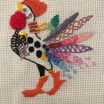 Mi Proyecto del curso: Técnicas de bordado: ilustrando con hilo y aguja. Un projet de Broderie de Martha Sierra González - 20.10.2020