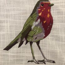 Mi Proyecto del curso: Pintar con hilo: técnicas de ilustración textil. Embroider project by Martha Sierra González - 10.20.2020