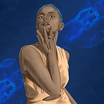 My project in Illustrated Portraits with Procreate course. Desenho digital, e Design de moda projeto de Ilaria Miniussi - 20.10.2020
