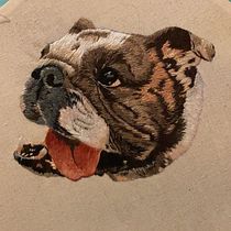 Meu projeto do curso: Needle painting para principiantes. Embroider, and Naturalistic Illustration project by Juliana Nápoles de Carvalho - 07.29.2021