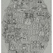 Doodles Star Wars - May The Force Be With You - por TheMoogOriginal. Traditional illustration project by The Moog - 10.21.2020