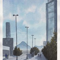 Mis Proyectos del curso: Paisajes urbanos en acuarela. Een project van Aquarelschilderen van pemgx2014 - 21.10.2020