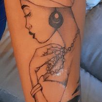 Mi Proyecto del curso: Tatuaje para principiantes. Tattoo Design project by Edwin Moises Santana Velazquez - 10.16.2020
