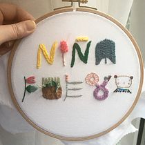 My project in Introduction to Raised Embroidery course. Projekt z dziedziny Craft i  Haft użytkownika Andrea - 08.01.2021