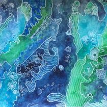 Mi proyecto final: “Sealife”. Un progetto di Illustrazione tradizionale e Pittura ad acquerello di Marta-Ibane Jiménez Bilbao - 17.11.2020