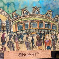 My project in Urban Sketching: Express Your World in a New Perspective course. Un projet de 3D de Basil Jirjees - 23.10.2020