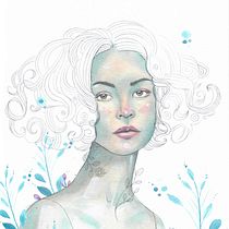 Mi Proyecto del curso: Retrato ilustrado en acuarela. Un projet de Illustration traditionnelle , et Aquarelle de Raquel Ruiz Pérez - 16.01.2021