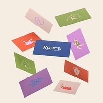 Koura - Brand Identity and Collaterals. Br, ing & Identit project by cor_wng - 10.22.2020