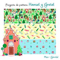 Mi Proyecto del curso: Diseño de patrones ilustrados. Printing, Design, Traditional illustration, and Pattern Design project by Mas-Guindal - 10.22.2020
