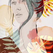 My project in Illustrated Portraits with Procreate course. Ilustração digital projeto de laura.iorgulescu - 22.10.2020