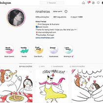Ninai Freitas: My project in Creating an Illustration Portfolio on Instagram course. Un projet de Illustration traditionnelle, Réseaux sociaux, Illustration numérique, Gestion de portefeuille, Instagram, Design pour les réseaux sociaux , et Gestion et productivité de Ninai Freitas - 22.10.2020