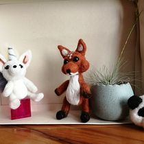 Mi Proyecto del curso: Needle felting: creación de personajes con lana y aguja. Criatividade projeto de Lizeeth Oliva Aguirre - 14.04.2021