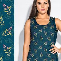 My project in Design and Composition of Textile Patterns course. Pattern Design, Design de moda, e Estampagem projeto de Andrea Snuggs - 18.10.2020