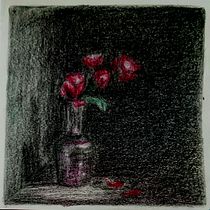 Букет в тени. Un projet de Illustration traditionnelle de Viola Amoris - 23.10.2020