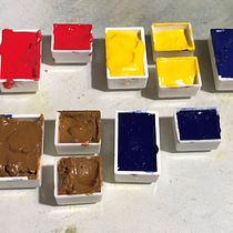 My project in Elaboration of Artisanal Watercolours course. Watercolor Painting project by Susan Singer - 10.24.2020