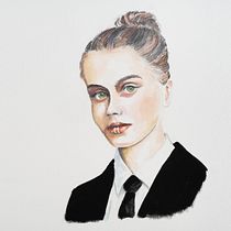Mein Kursprojekt: Aquarellporträt mit fotografischem Vorbild. Watercolor Painting project by Christoph Speck - 10.24.2020