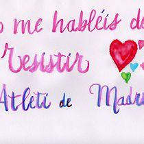 Mi Proyecto del curso: Caligrafía con pinceles de agua para principiantes. Un progetto di Calligrafia di delarosaaparicio - 24.10.2020