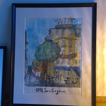 Mein Kursprojekt: Architektonische Zeichnung mit Aquarell und Tinte. Pintura em aquarela projeto de a_langwieser - 24.10.2020