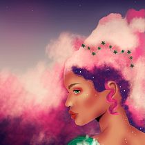 Mi Proyecto del curso: Retratos digitales de fantasía con GIMP (No tengo dinero para pagar Photoshop). Portrait Drawing project by ainaraduartesm - 10.24.2020