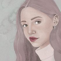 Mi Proyecto del curso: Retrato ilustrado con Procreate.  projeto de Edurne Ganuza Lesaca - 24.10.2020