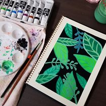 My project in Illustration Techniques with Watercolor and Gouache course. Traditional illustration project by Daenielle Bonagua - 10.25.2020