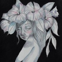 My project in Chiaroscuro Creative Portrait with Pencils course. Un projet de Carnet de croquis de Geraldine Vincent - 25.10.2020