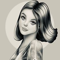 My project in Female Character Portraits in Procreate course. Projekt z dziedziny Projektowanie postaci, Malarstwo c i frowe użytkownika Ian Wallace - 25.10.2020
