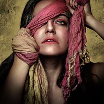 My project in Artistic Self-Portrait Photography course. Digital Drawing, and Photograph project by Maura Trice - 10.25.2020