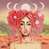 Mi Proyecto del curso: Retratos digitales de fantasía con Photoshop. Traditional illustration, Drawing, Digital Illustration, Portrait Drawing, Digital Drawing, and Digital Painting project by Alejandra Peña - 10.25.2020