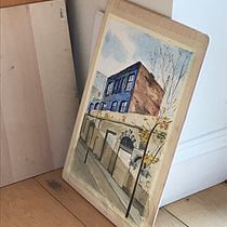 My project in Architectural Sketching with Watercolor and Ink course. Pintura em aquarela projeto de obsidianlime - 25.10.2020