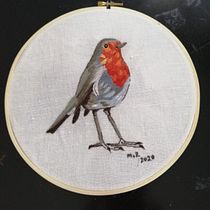 Mi Proyecto del curso: Pintar con hilo: técnicas de ilustración textil. Embroider project by campuzano.abril - 11.02.2020