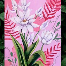 Mi Proyecto del curso: Pintura botánica con acrílico. Fine Arts, Drawing, Botanical Illustration, Acr, and lic Painting project by Sol Bozzuto - 03.19.2021