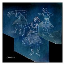 Bailarinas en Blue. Mi Proyecto del curso: Introducción al dibujo artístico de la figura humana. Projekt z dziedziny  R, sunek art, st i czn użytkownika Angeles Marti - 15.12.2020