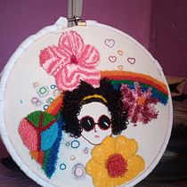 Mi Proyecto del curso: Introducción al bordado con aguja mágica. Embroider project by Vanessa Bustos Del Pino - 10.26.2020