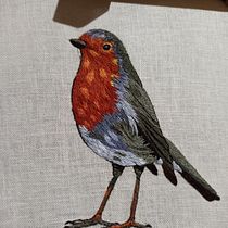 Mi Proyecto del curso: Pintar con hilo: técnicas de ilustración textil. Arts, Crafts, and Embroider project by Ana Andreu - 10.26.2020