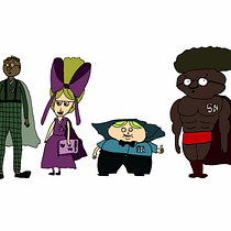 My project in Illustrated Characters Factory course. Character Design project by Thithi Johnson - 10.26.2020