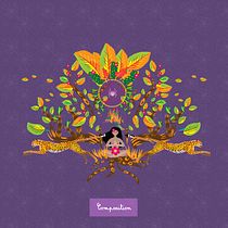 My project in Illustration for Patterns with Soul course <3 . Ilustração tradicional projeto de k.herman - 28.10.2020