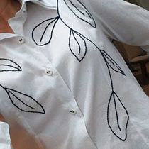 Meu projeto - camisa. Un projet de Broderie de Rosângela Santos - 16.11.2020